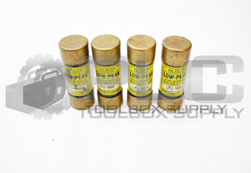 LOT OF 4 NEW BUSSMANN  LPJ-10SP LOW PEAK FUSE 10AMP 600VAC