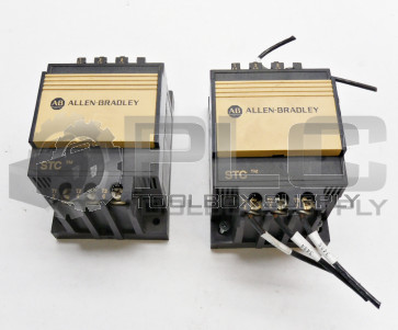 LOT OF 2 ALLEN BRADLEY 154-A11NB MOTOR CONTROLLER  SER. A