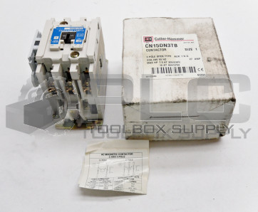 NEW IN BOX EATON CUTLER HAMMER CN15DN3TB CONTACTOR 