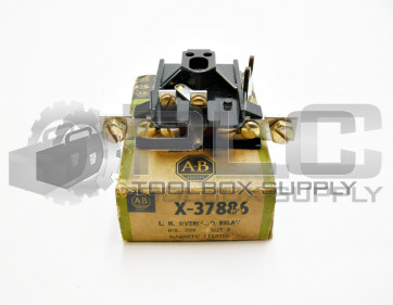 NEW ALLEN BRADLEY X-37886 OVERLOAD RELAY LEFT HAND / X37886
