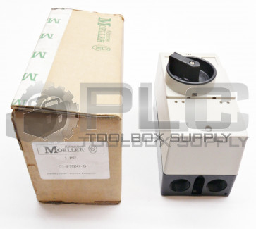 NEW IN BOX KLOCKNER MOELLER CI-PKZ0-G INSULATED ENCLOSURE ROTARY HANDLE