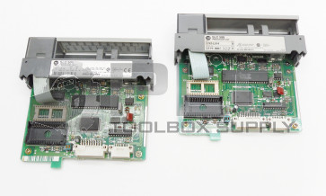 LOT OF 2 ALLEN BRADLEY 1747-L514 SER /B PROCESSOR UNIT 