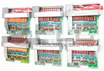 LOT OF 6 ALLEN BRADLEY 1746-IA16 SER C SLC500 INPUT MODULE *QTY*