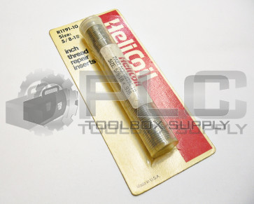 NEW HELICOIL R1191-10 THREAD REPAIR INSERTS SIZE 5/8-18 X .938 4/PK