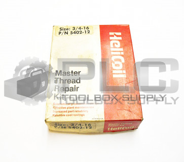 NEW HELICOIL 5402-12 MASTER THREAD REPAIR KIT SIZE: 3/4-16