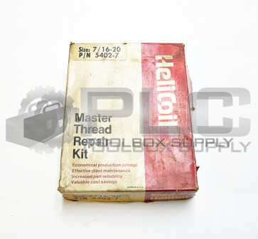 HELICOIL 5402-7 MASTER THREAD REPAIR KIT SIZE: 7/16-20 (READ DESCRIPTION)
