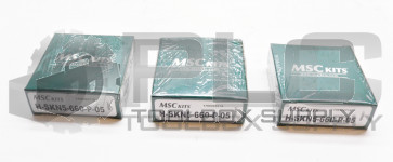 NEW LOT OF 3 MSC KITS H-SKN5-660-P-05 SEAL KIT 