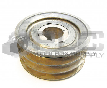 BROWNING 3 GROOVE SHEAVE 4C 7.0 W/ 2517 TAPER LOCK 2-1/8" BORE  PULLEY