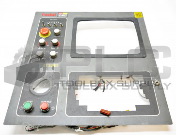 FADAL CNC FACE PLATE 1990-1B CONTROL PANEL FOR MULTI PROCESSOR CNC