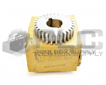 NEW BROWNING NCG1629 CHANGE GEAR 14.5DEG ANGLE .75IN BORE 29TEETH