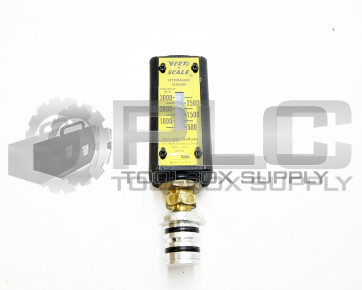 SCHRADER BELLOWS VERT SCALE HYDRAULIC GAUGE 500-3000 PSIG / 5003000 630-0010