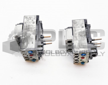 LOT OF 2 ALLEN-BRADLEY 193-A1C1 OVERLOAD RELAY 
