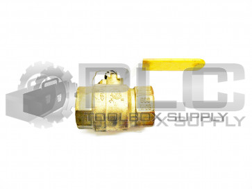 NEW WATTS 1-1/4" FBV-3 BRASS BALL VALVE / FBV3