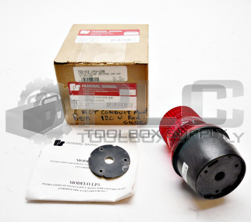 NEW FEDERAL SIGNAL LP3S-120R RED STROBE LIGHT 
