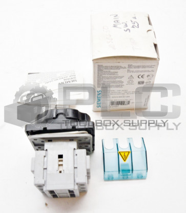 NEW SIEMENS 3LD2103-0TK51 ROTARY SWITCH