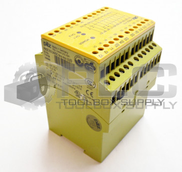 PILZ PNOZ X10 24VDC 6N/O 4N/C 3LED SAFETY RELAY 774709 144946 