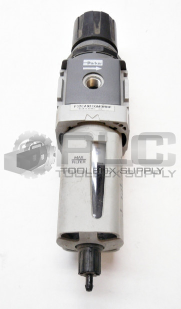 PARKER P32EA92EGMBNNP INLINE AIR FILTER DOUBLE REGULATOR ASSEMBLY