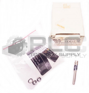 NEW IFM IY5036 EFECTOR100 INDUCTIVE SENSOR IYB30,8-BPKG/V2A/AS-514-TPS *READ*