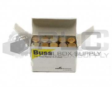 BOX OF 10 NEW BUSS FRN-R-4 FUSETRON CLASS RK5 FUSES, 4AMP 250V
