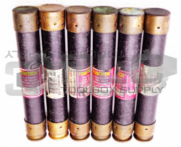 LOT OF 6 BUSSMANN FRS-R-2 FUSETRON DUAL-ELEMENT TIME DELAY FUSE 600V