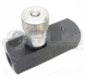 NEW PARKER F400S FLOW CONTROL VALVE 5000 PSI