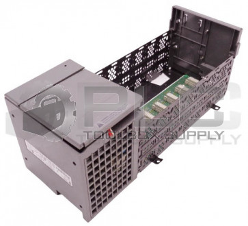 ALLEN BRADLEY 1746-P4 /A POWER SUPPLY w/ 1746-A7 /B 7 SLOT RACK *PARTS ONLY*