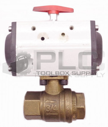 DYNAQUIP AP10DA BALL VALVE 3/4"