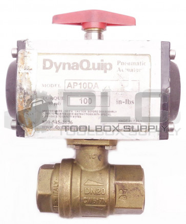 DYNAQUIP AP10DA BALL VALVE 3/4" UNMP