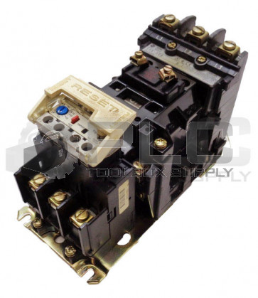 ALLEN BRADLEY 509-A0B /B STARTER 509-AOB CB236 w/ 592-A1GA /A OVERLOAD RELAY 
