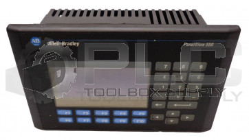 ALLEN BRADLEY 2711-B5A2 SER H PANELVIEW 550 REV B FRN 4.41 
