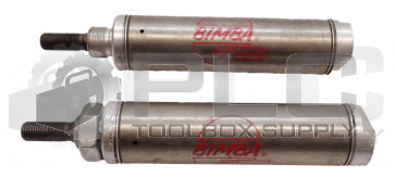 LOT OF 2 BIMBA 122-NR PNEUMATIC CYLINDERS