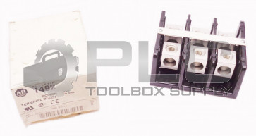 NEW ALLEN BRADLEY 1492-PD3113 SER B TERMINAL BLOCK 600V 310A CU 0316
