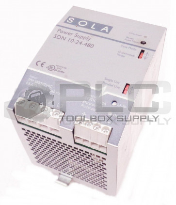 SOLA POWER SUPPLY SDN 10-24-480 400-500VAC 24VDC