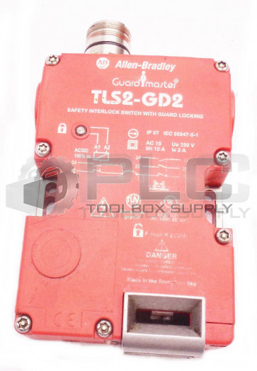 ALLEN BRADLEY 440G-T27239 /B SAFETY INTERLOCK SWITCH 24V AC/DC TLS2-GD2
