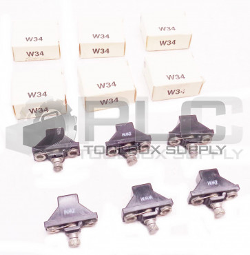 LOT OF 6 NEW ALLEN BRADLEY W34 HEATER ELEMENT 