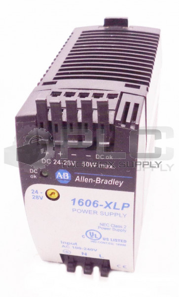 NEW ALLEN BRADLEY 1606-XLP50E /A POWER SUPPLY 100/240VAC 50/60HZ 