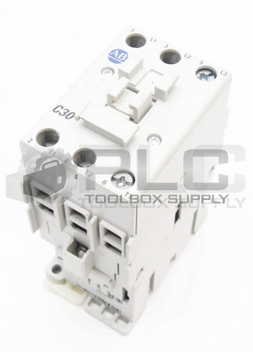 ALLEN BRADLEY 100-C30*00 SER C CONTACTOR 110/120V 50/60HZ 100-C30D10 