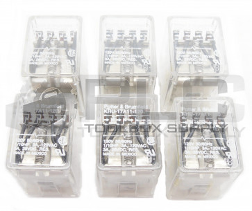 LOT OF 6 SIEMENS KHU-17A11-120 ELECTROMECHANICAL RELAYS