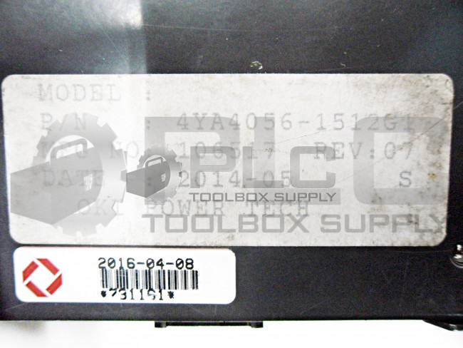 TOSHIBA 4YA4056-1512G1 CPS1 POWER SUPPLY AC200/220V 50/60Hz 106517