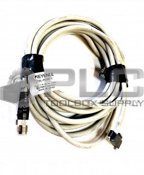KEYENCE SL-PC5P-T CABLE 5M PNP FOR LIGHT CURTAIN TRANSMITTER SLPC5PT
