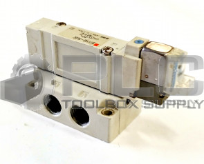 SMC SY5140-5LOZ SOLENOID VALVE .15-.7MPA 24VDC 5 PORT 2-POSITION SY51405LOZ