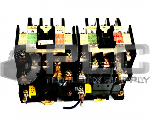 LOT OF 2 MITSUBISHI S-K21 CONTACTOR 100V 50AMP SK21
