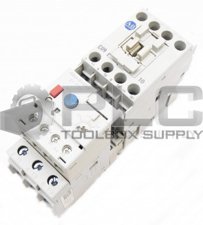 ALLEN BRADLEY 100-C09*10 SER A CONTACTOR W/ 193-EECB SER C OVERLOAD RELAY