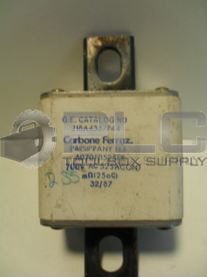 GENERAL ELECTRIC 218A4387P44 A070FB525FX FUSE 700VAC/525A CONTINUOUS