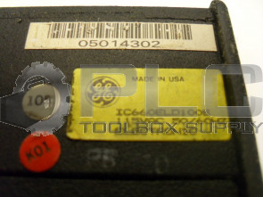 GENERAL ELECTRIC IC660ELD100E I/O MODULE SERIES 3