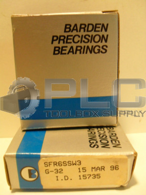 NEW BARDEN PRECISION BEARINGS LOT OF 2 SFR6SSW3