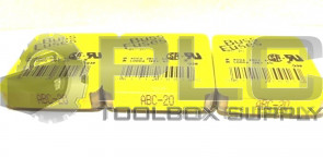 NEW BUSS FUSES ABC-20 LOT OF 15