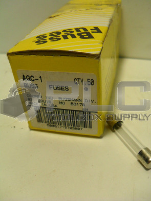 NEW BUSS FUSES AGC-1 LOT OF 51