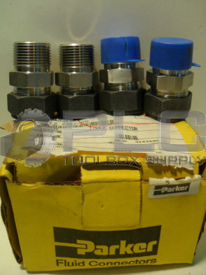 NEW PARKER HANNIFIN MALE CONNECTOR LOT OF 4