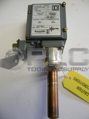 NEW SQUARE D 9025 GZW3-S125 TEMPERATURE CONTROL SWITCH